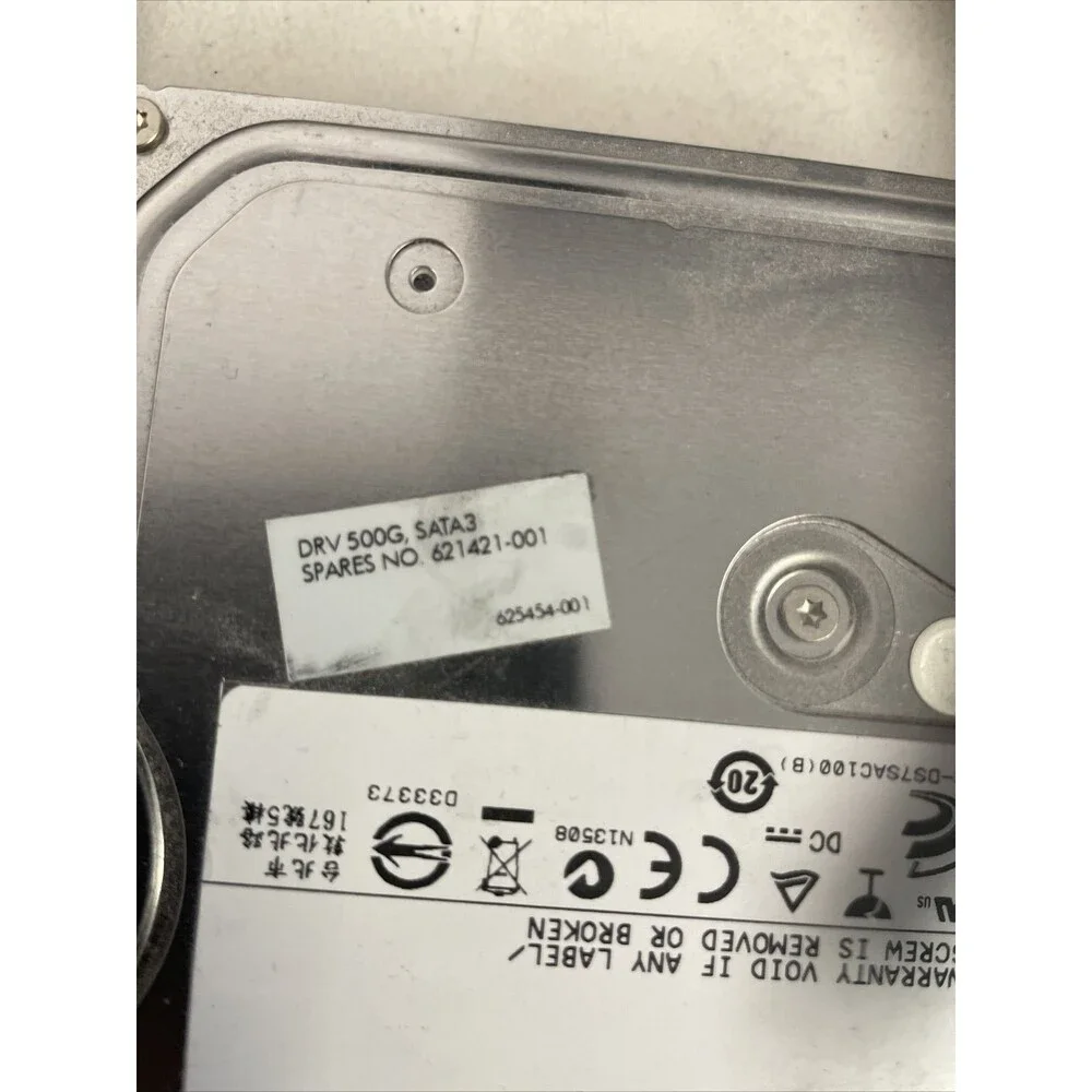 HP 621421-001 500GB SATA 7200RPM Hard Drive (Hitachi HDS721050CLA662)